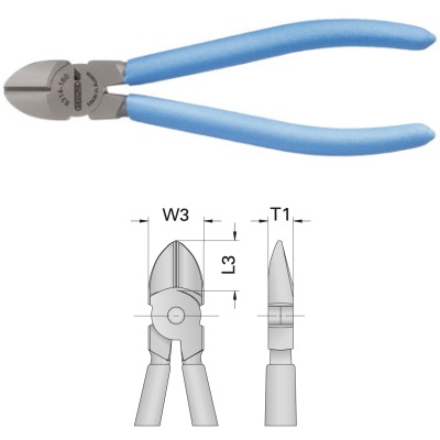 Gedore 8314-125 TL Side cutter 125 mm