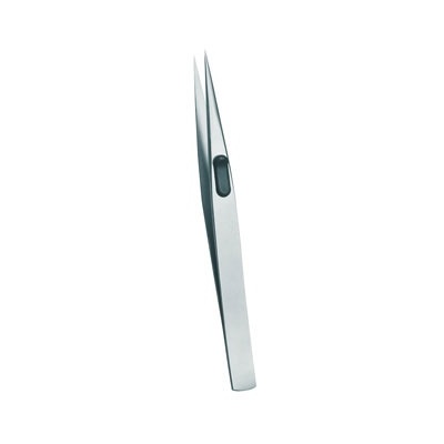 Gedore 722-1 Precision tweezers, flat, satin non-glare finish