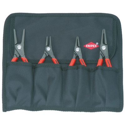 Knipex 00 19 57 Przisions-Sicherungsringzangen-Set 4-teilig