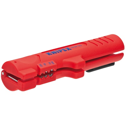 Knipex 16 64 125 SB Abmantelungswerkzeug fr Flach- und Rundkabel