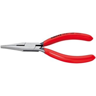 Knipex 23 01 140 Flachzange mit Schneide (Feinmechanikerzange)