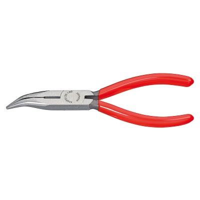 Knipex 25 21 160 Platspitse tang met zijsnijder (radiotang)