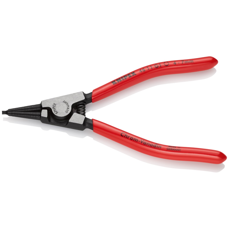 Knipex 46 11 G1 Sicherungsringzange fr Greifringe auf Wellen  4,0-7,0 mm