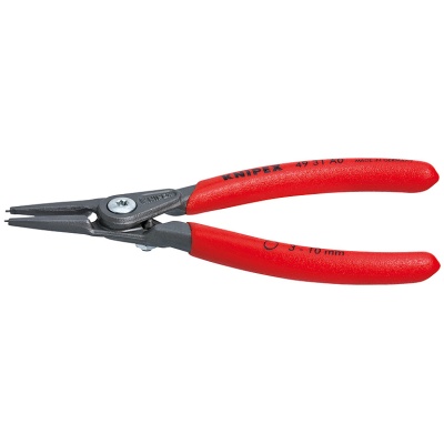 Knipex 49 31 A1 Precisie-borgveertang voor buitenringen op assen met openingsbegrenzing