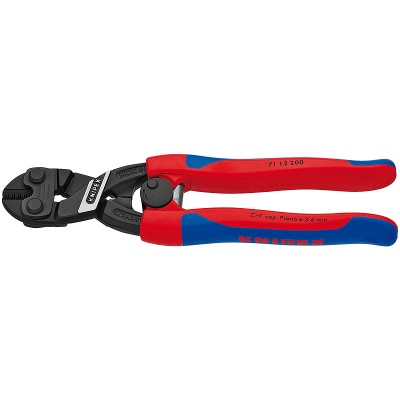 Knipex 71 12 200 CoBolt Kompakt-Bolzenschneider mit ffnungsfeder 200 mm