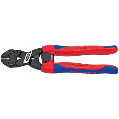 Knipex 71 32 200 CoBolt Kompakt-Bolzenschneider mit ffnungsfeder 200 mm