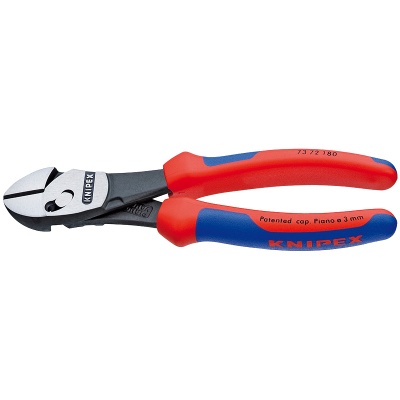 Knipex 73 72 180 TwinForce Hochleistungs-Seitenschneider, 180 mm