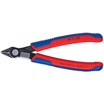 Knipex 78 71 125 Elektronica Super Knips zijsnijtang, 125 mm