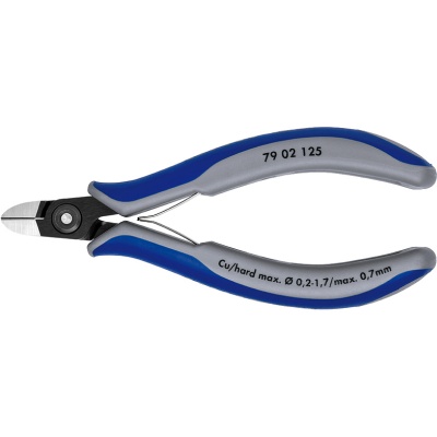 Knipex 79 02 125 Precisie elektronica-zijsnijtang, 125 mm