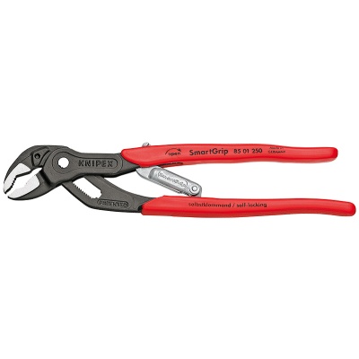 Knipex 85 01 250 SmartGrip Wasserpumpenzange mit automatischer Einstellung, 250 mm