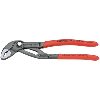 Knipex 87 01 180 Cobra Hightech-waterpomptang, 180 mm