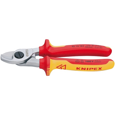 Knipex 95 16 165 Kabelschere VDE, 165 mm