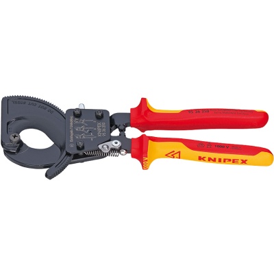 Knipex 95 36 250 Kabelschneider Ratschenprinzip VDE, 250 mm