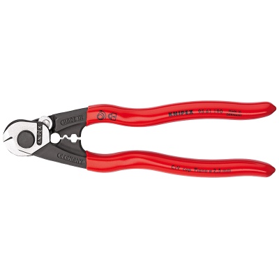 Knipex 95 61 190 Drahtseilschere geschmiedet, 190 mm