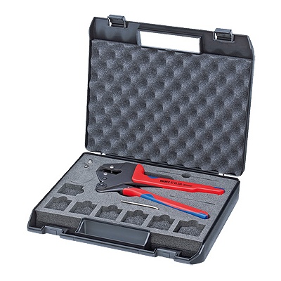 Knipex 97 43 200 Crimp-Systemzange fr auswechselbare Crimpeinstze