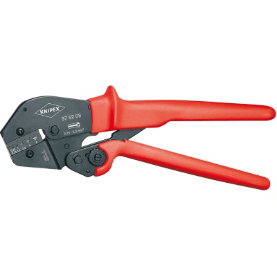 Knipex 97 52 08 Krimptang ook te bedienen met twee handen