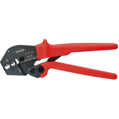 Knipex 97 52 19 Krimptang ook te bedienen met twee handen