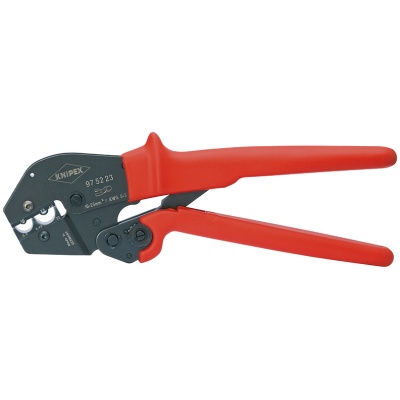 Knipex 97 52 23 Krimptang ook te bedienen met twee handen