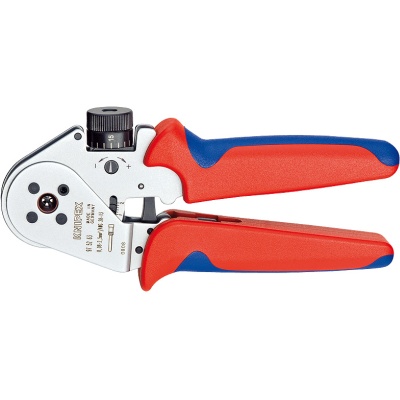 Knipex 97 52 63 Vierdoornkrimptang voor gedraaide contacten