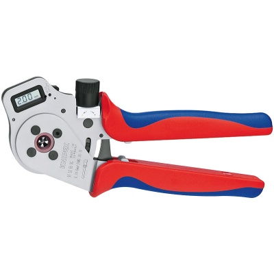 Knipex 97 52 65 DG Vierdoornkrimptang voor gedraaide contacten