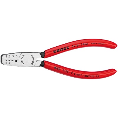 Knipex 97 61 145 A Krimptang voor adereindhulzen