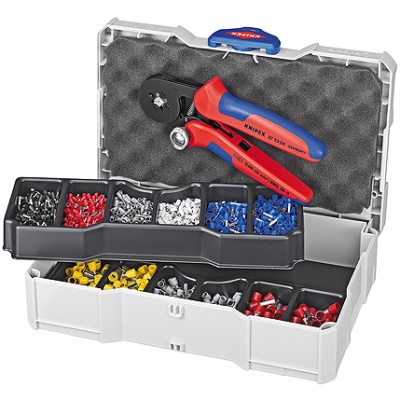 Knipex 97 90 09 Krimp-assortiment voor adereindhulzen