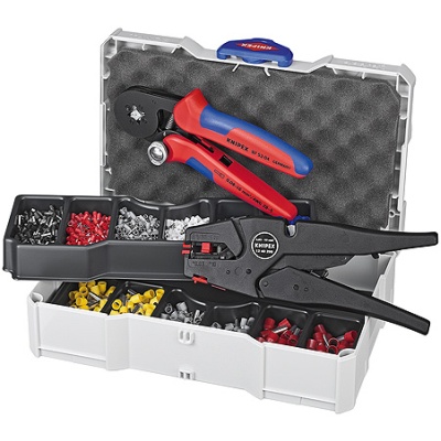 Knipex 97 90 10 Krimp-assortiment voor adereindhulzen