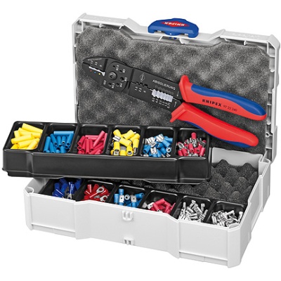 Knipex 97 90 25 Krimp-assortiment voor kabelverbinders